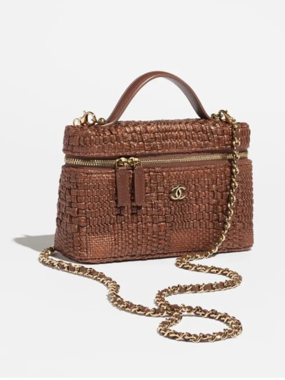 SOLD !!Chanel Wiccan and leather bag